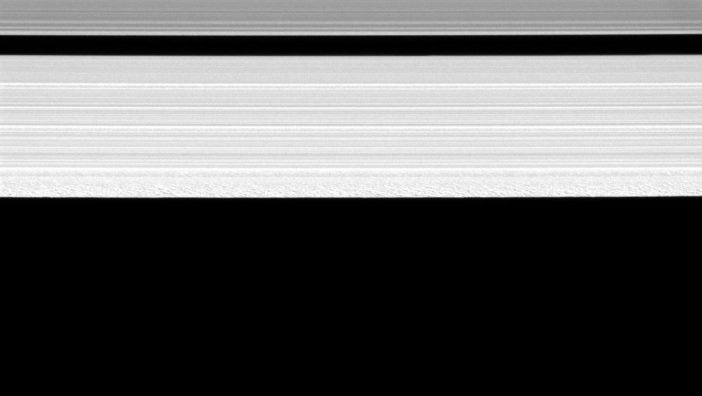 Outer portion of Saturn's A ring
