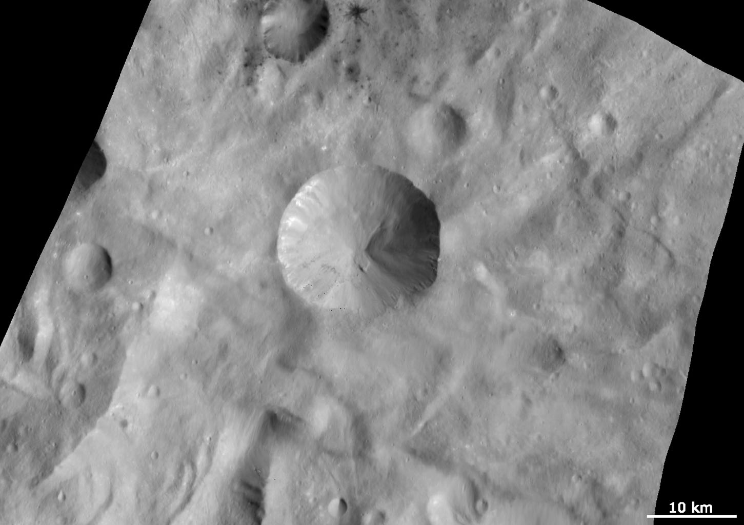 Sextilia Crater and Surroundings