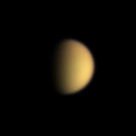 Titan in Natural Color