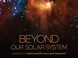 Beyond Our Solar System Poster - Version E