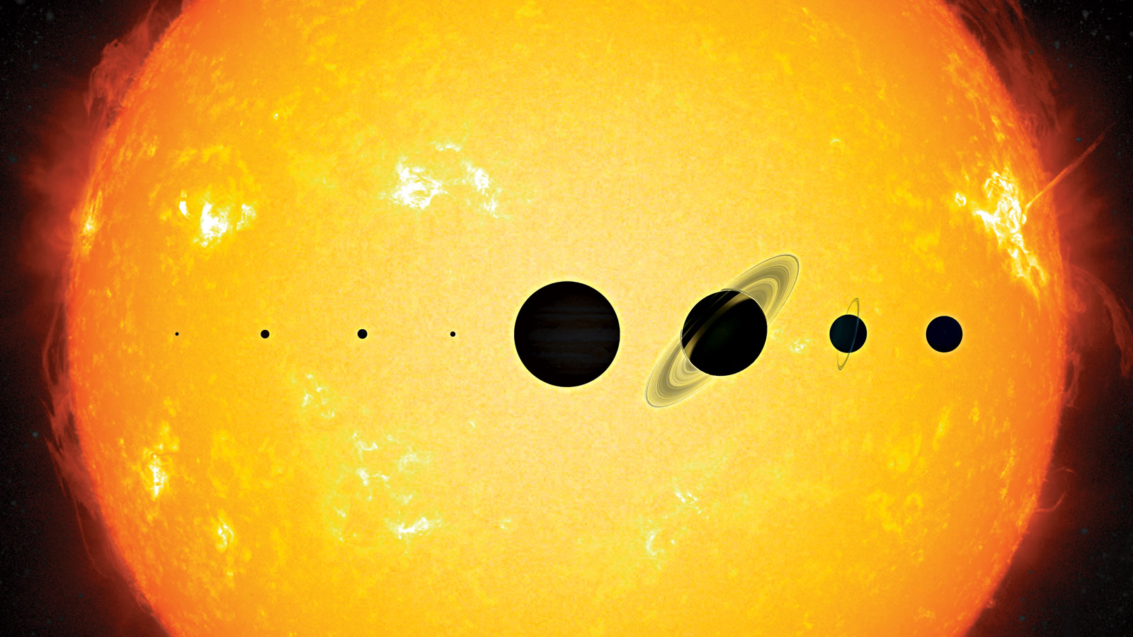 photographs of planets and sun nasa