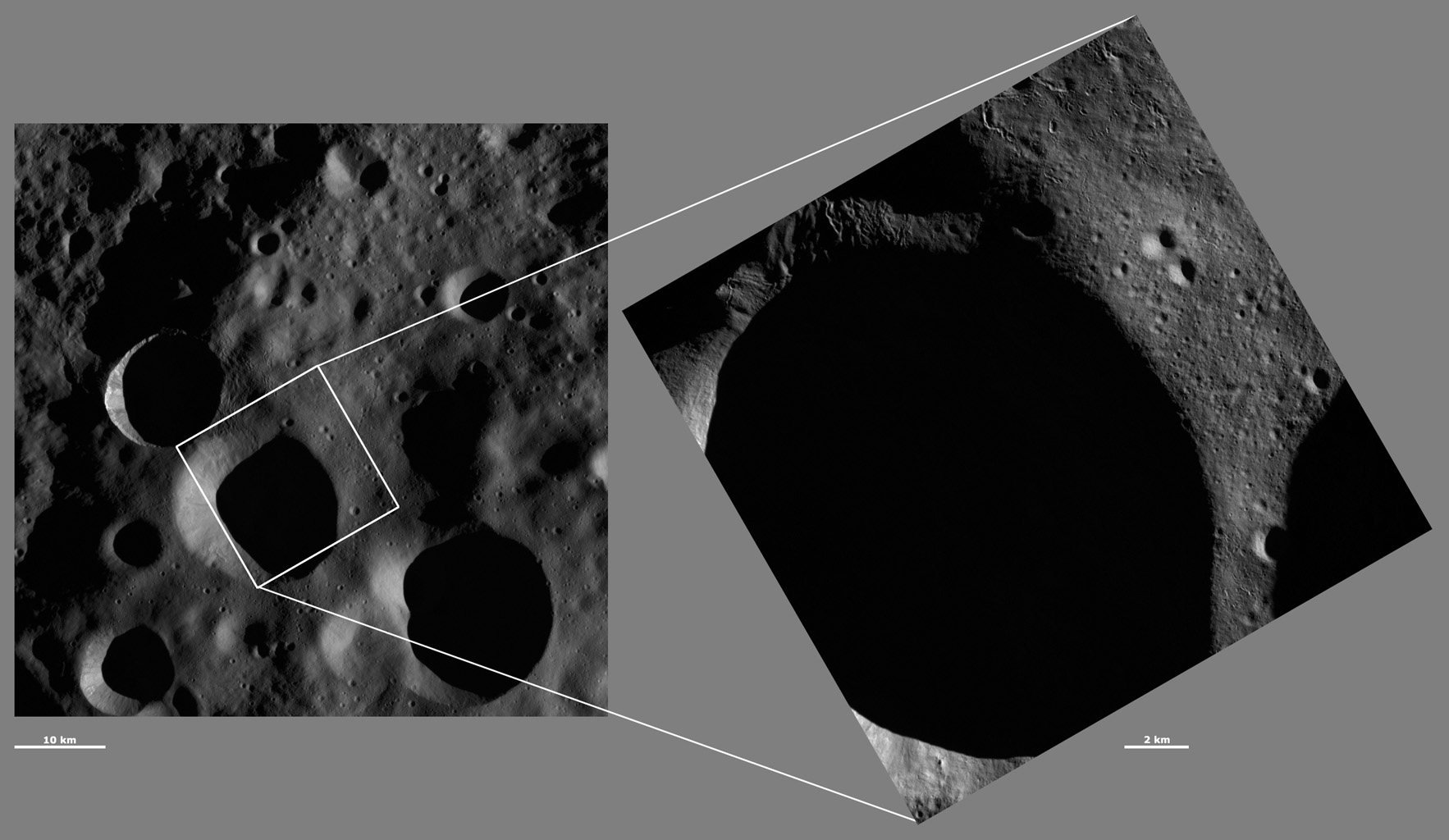 HAMO and LAMO Images of Floronia Crater