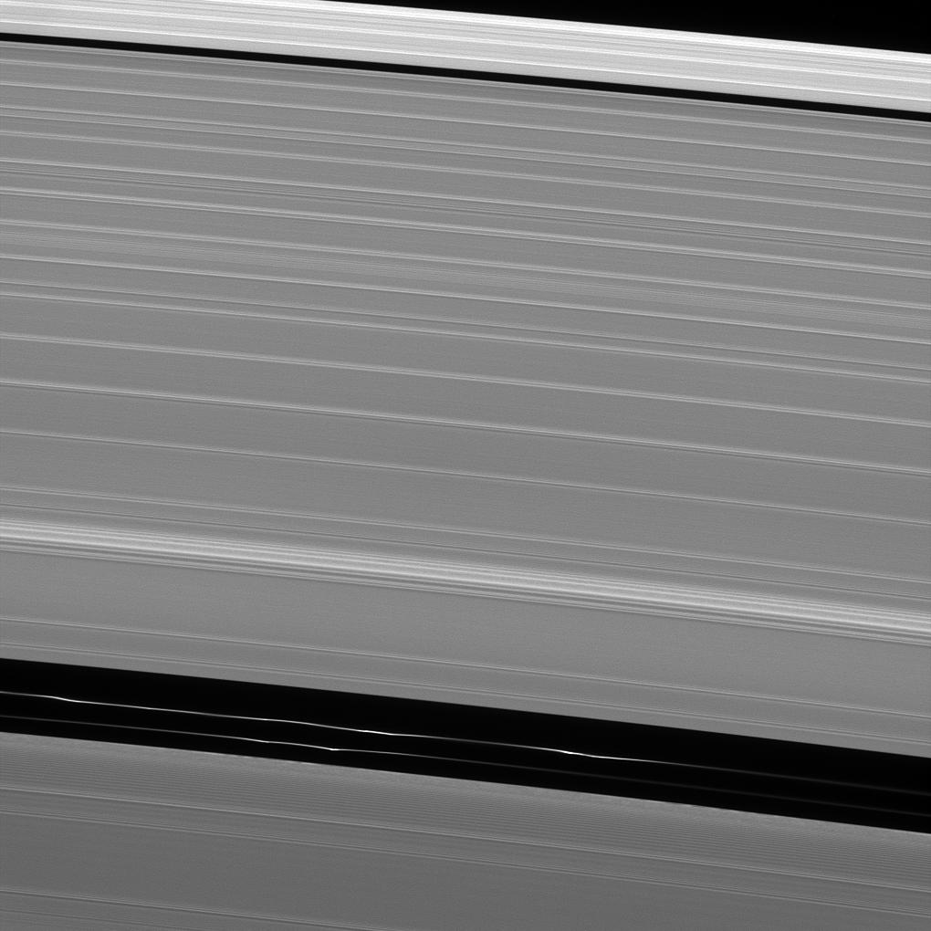 The Encke gap in Saturn's rings