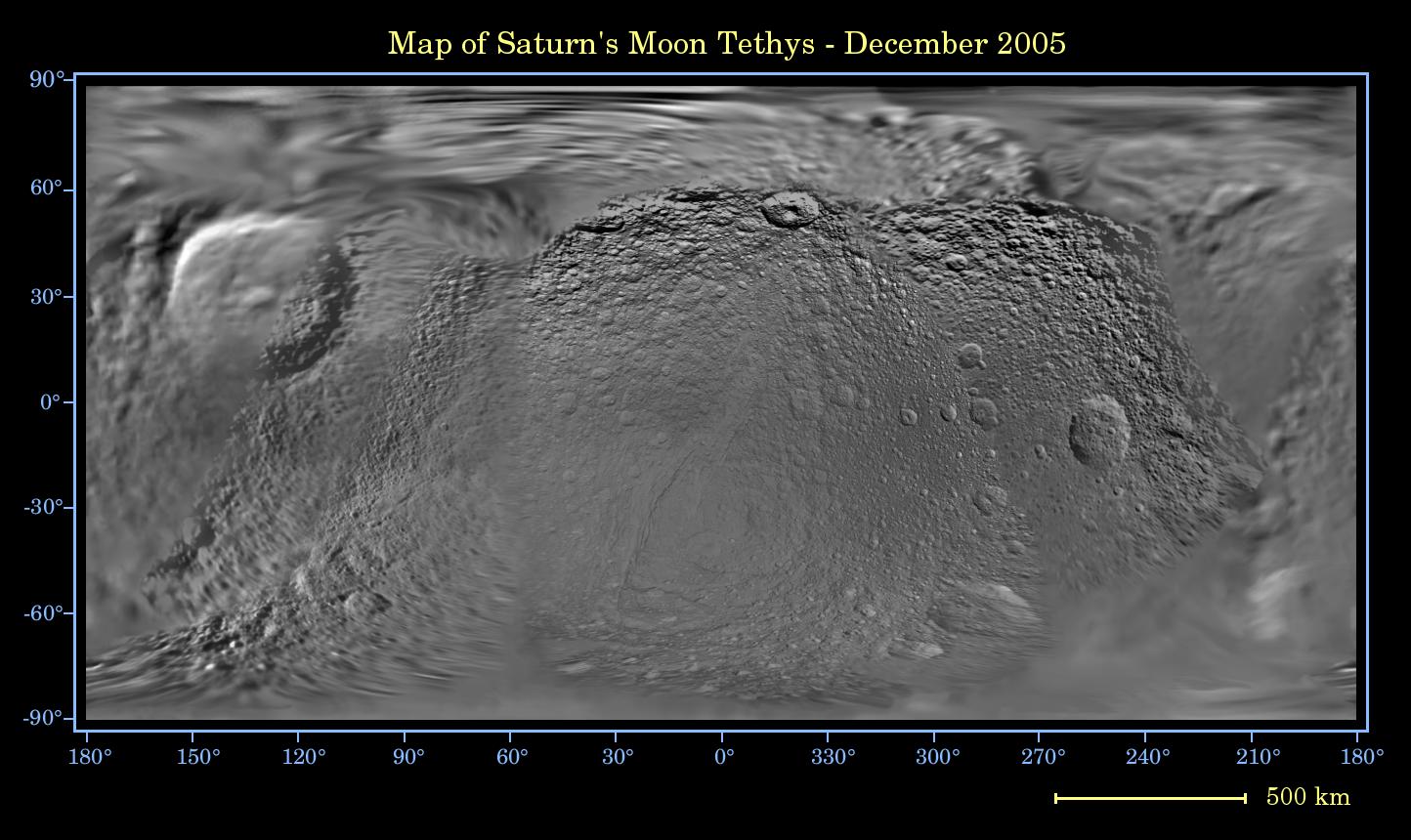 Map of Tethys