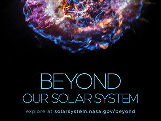Beyond Our Solar System Poster - Version D