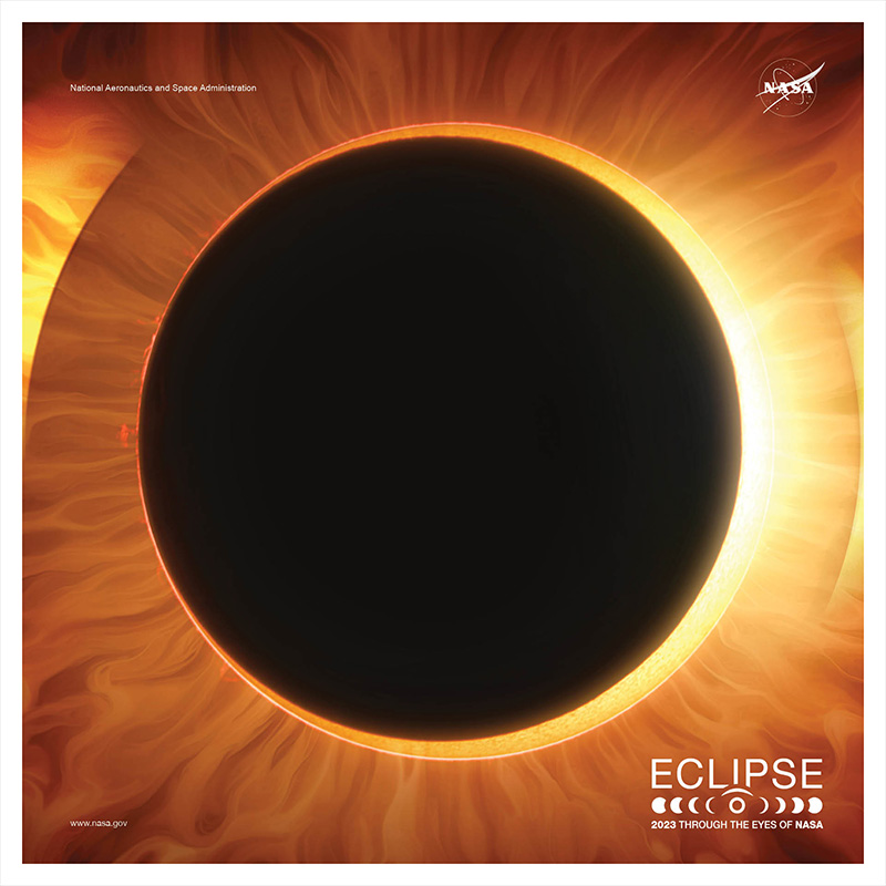 2023 Annular Solar Eclipse Poster | NASA Solar System Exploration