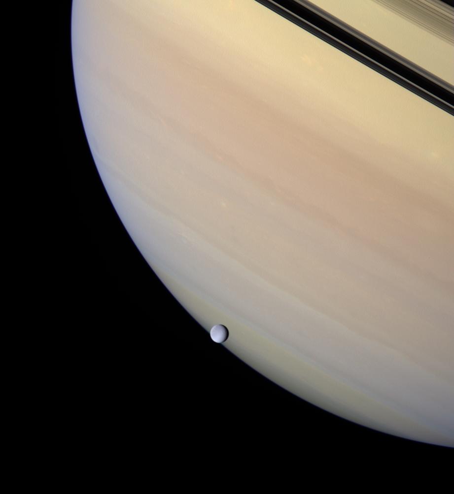 Rhea and Saturn