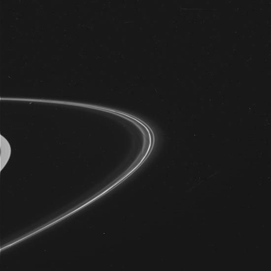 Wide View of Saturn's F Ring