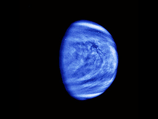 venus planet from earth