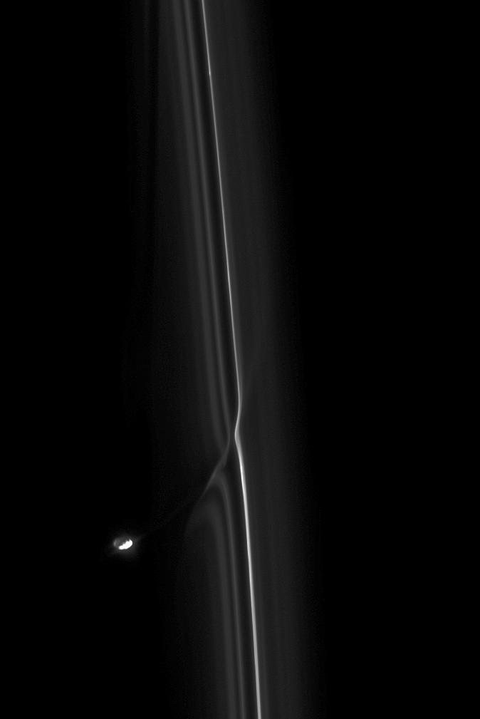 Prometheus and Saturn's F ring