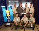 San Gabriel Valley Troop 785 Honors Stardust with Mission Patch and Award 