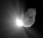 Photo of Deep Impact Hitting Comet Tempel 1