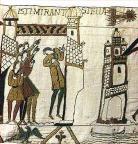 Halley's Comet shown in the Bayeux Tapestry