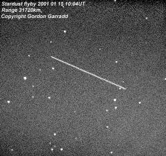 Photo of the Stardust spacecraft taken by Gordon Garradd
