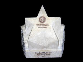 Closeup of the 2007 Stellar Award