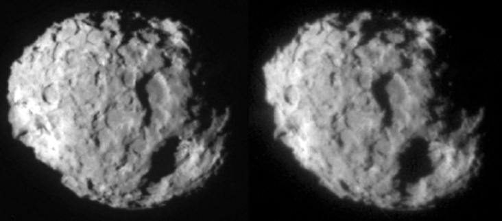 tereo Image Pair of Comet Wild 2
