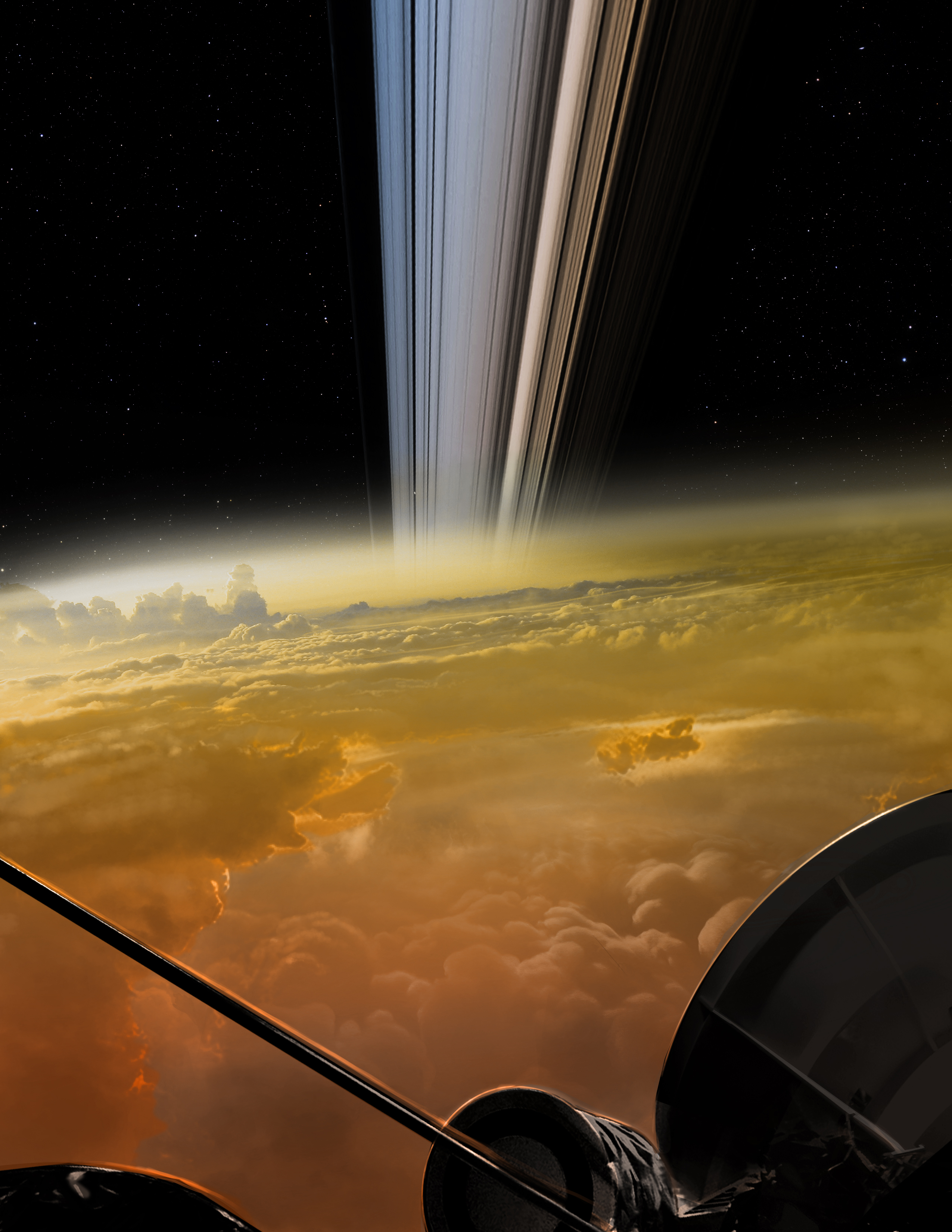 Cassini Grand Finale Concept | NASA Solar System Exploration