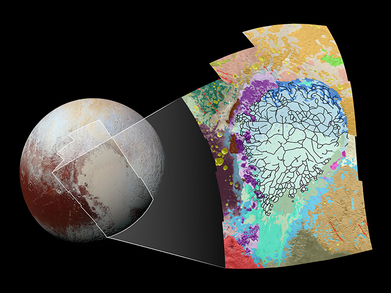 slide 4 - Putting Pluto's Geology on the Map 