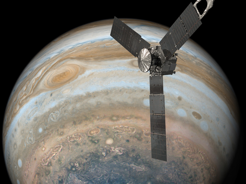 La nave espacial Juno de la NASA
