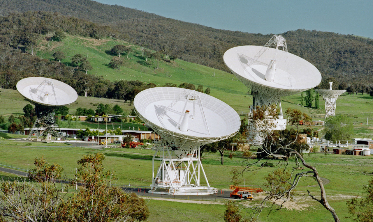 The Deep Space Network complex in Canberra, Australia