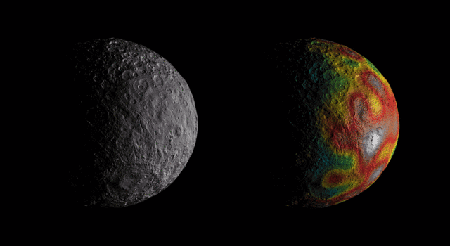 This animation shows dwarf planet Ceres as seen by NASA's Dawn.
