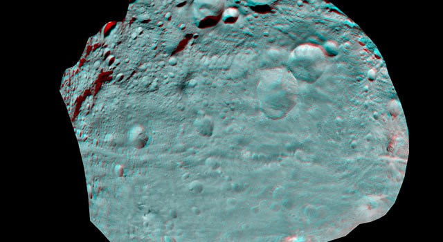 3D Image of Vesta's Equatorial Region