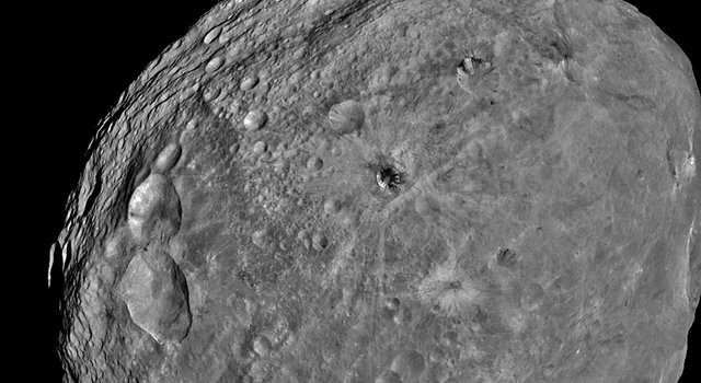 Full-Frame Image of Vesta