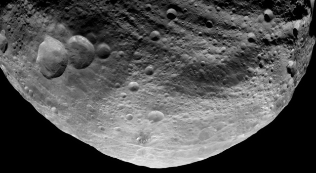 NASA's Dawn spacecraft obtained this image with its framing camera on July 23, 2011
