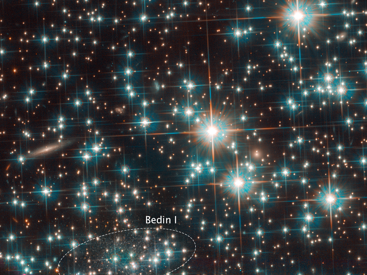 Hubble Accidentally Discovers A New Galaxy In Cosmic