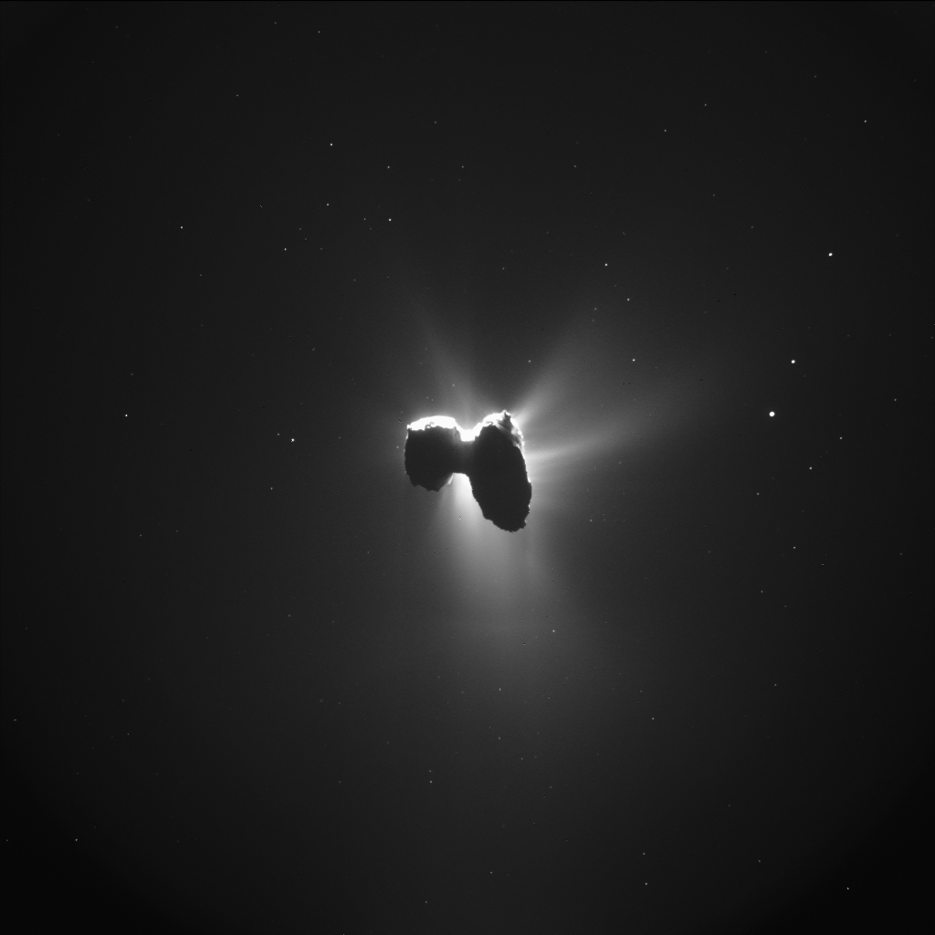 Rosettas Comet Sculpted By Stress Nasa Solar System Exploration