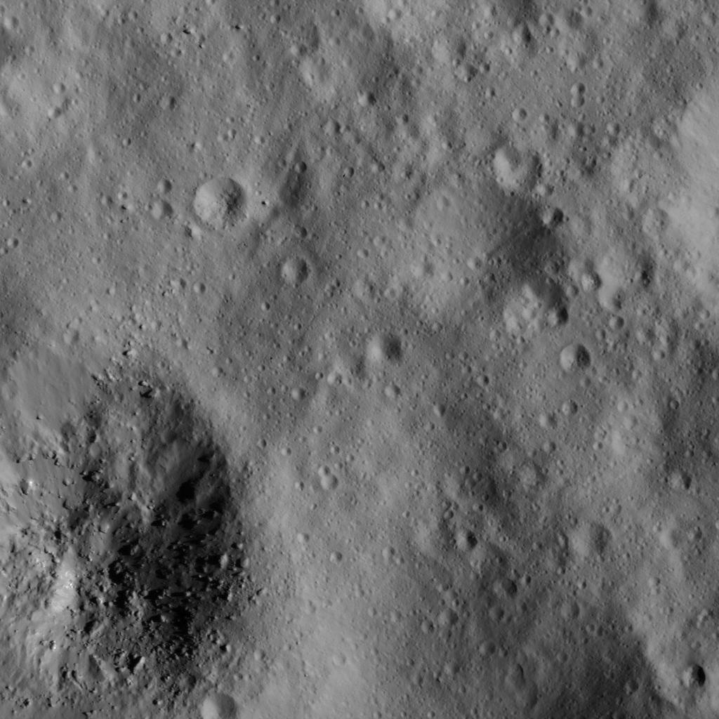 Boulders in Small Crater | NASA Solar System Exploration