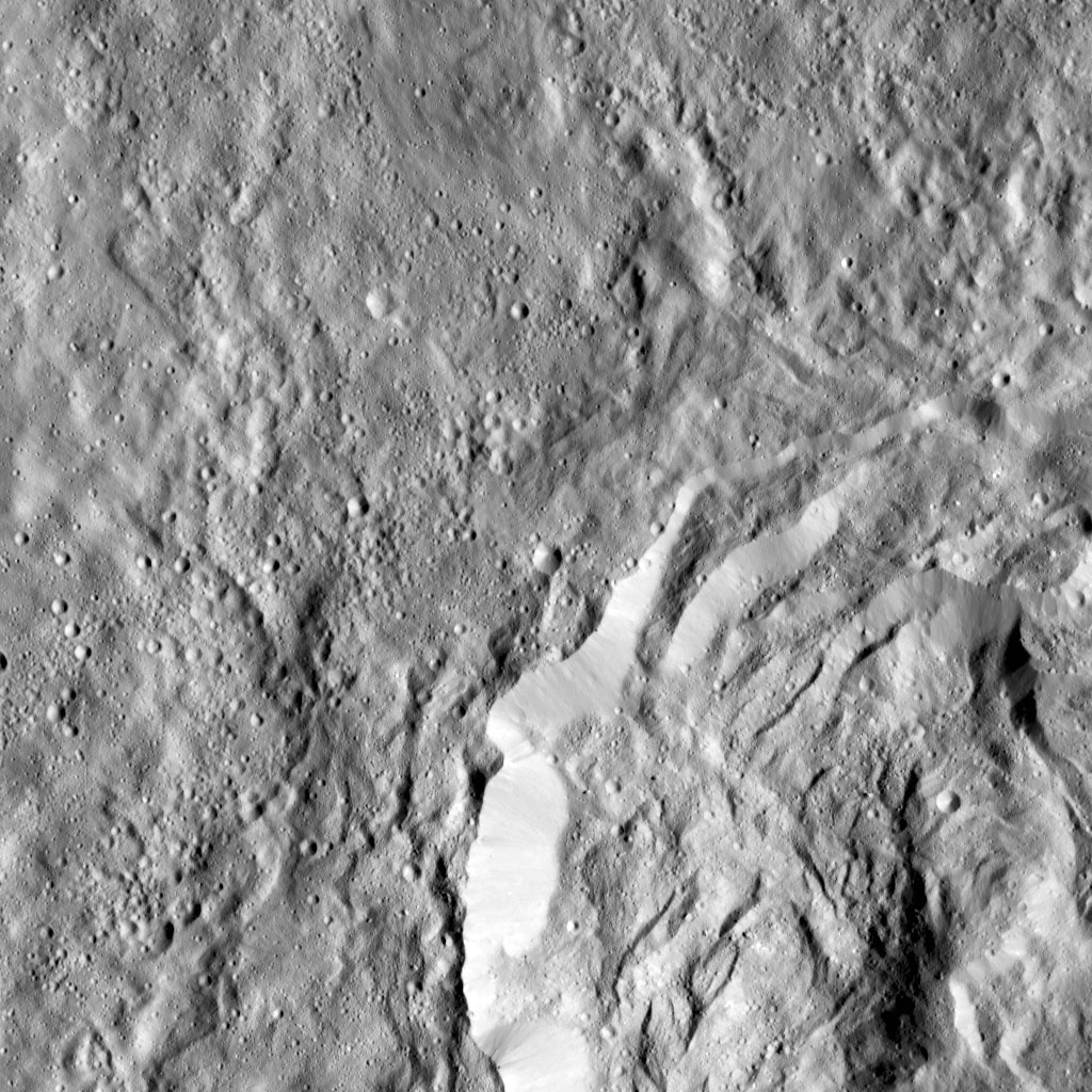 Kokopelli Crater on Ceres