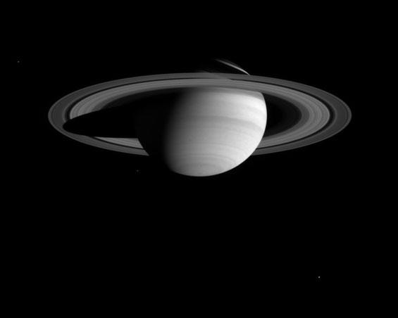 Saturn Through the Blue Filter