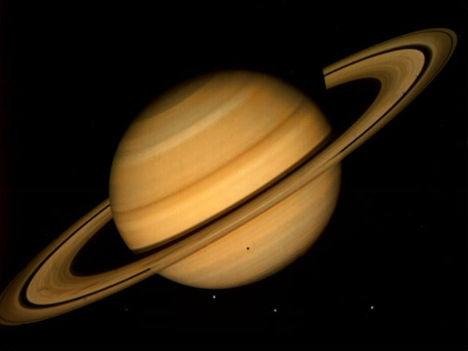 Saturn Storms Observed by Voyager