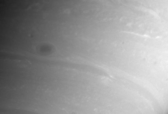 Saturnian Hurricane