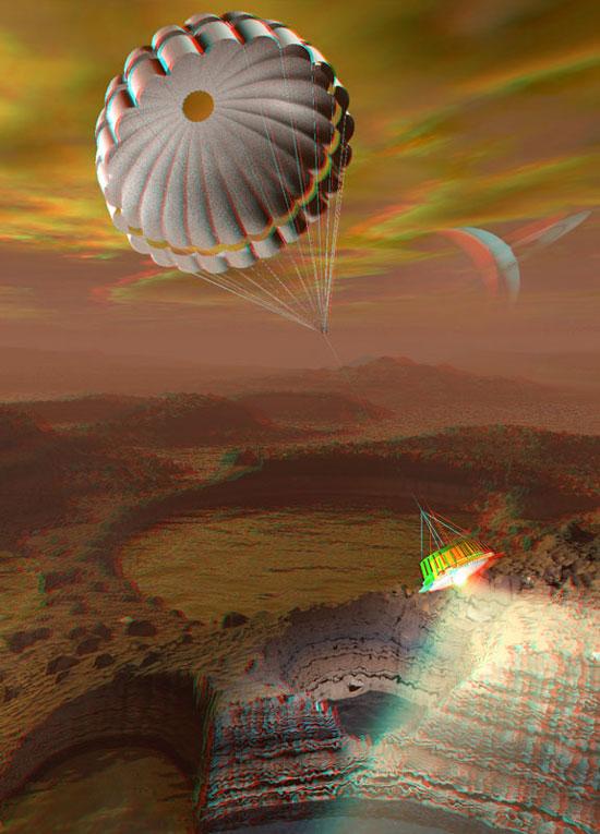 Titan Descent (3-D Color)