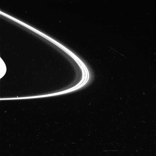 Saturn's Sunlit Rings