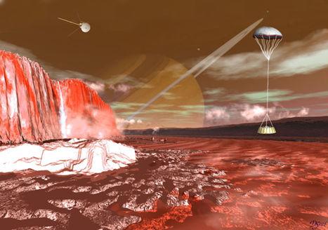 Crater Lake on Titan
