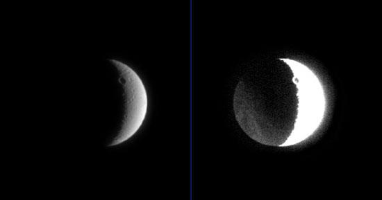 Dark Side of Dione