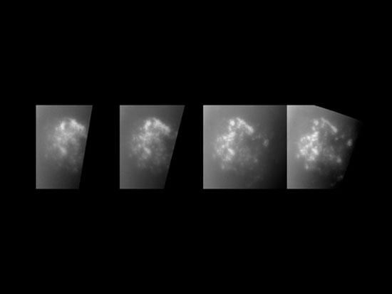 Titan's South Polar Clouds