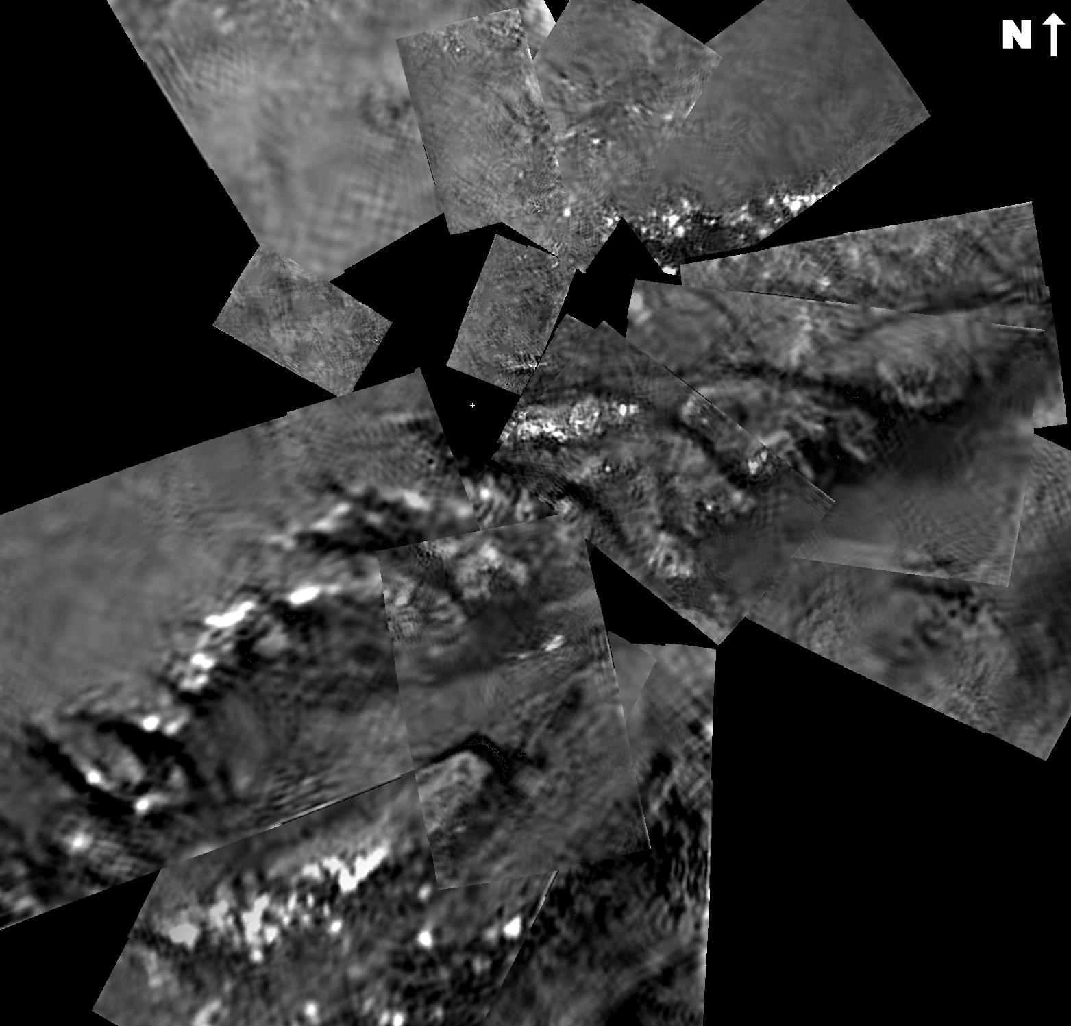 A mosaic of Titan's surface