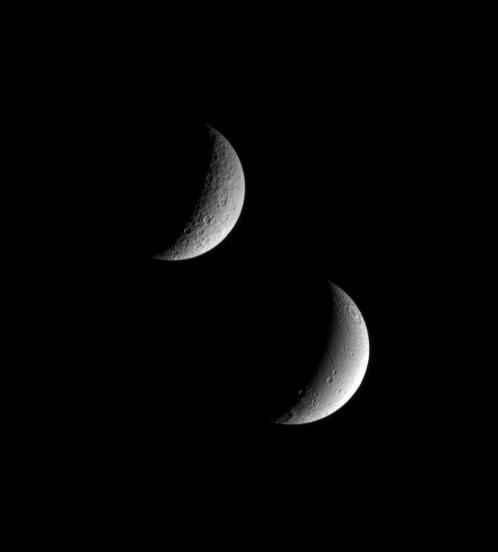 Dione and Rhea