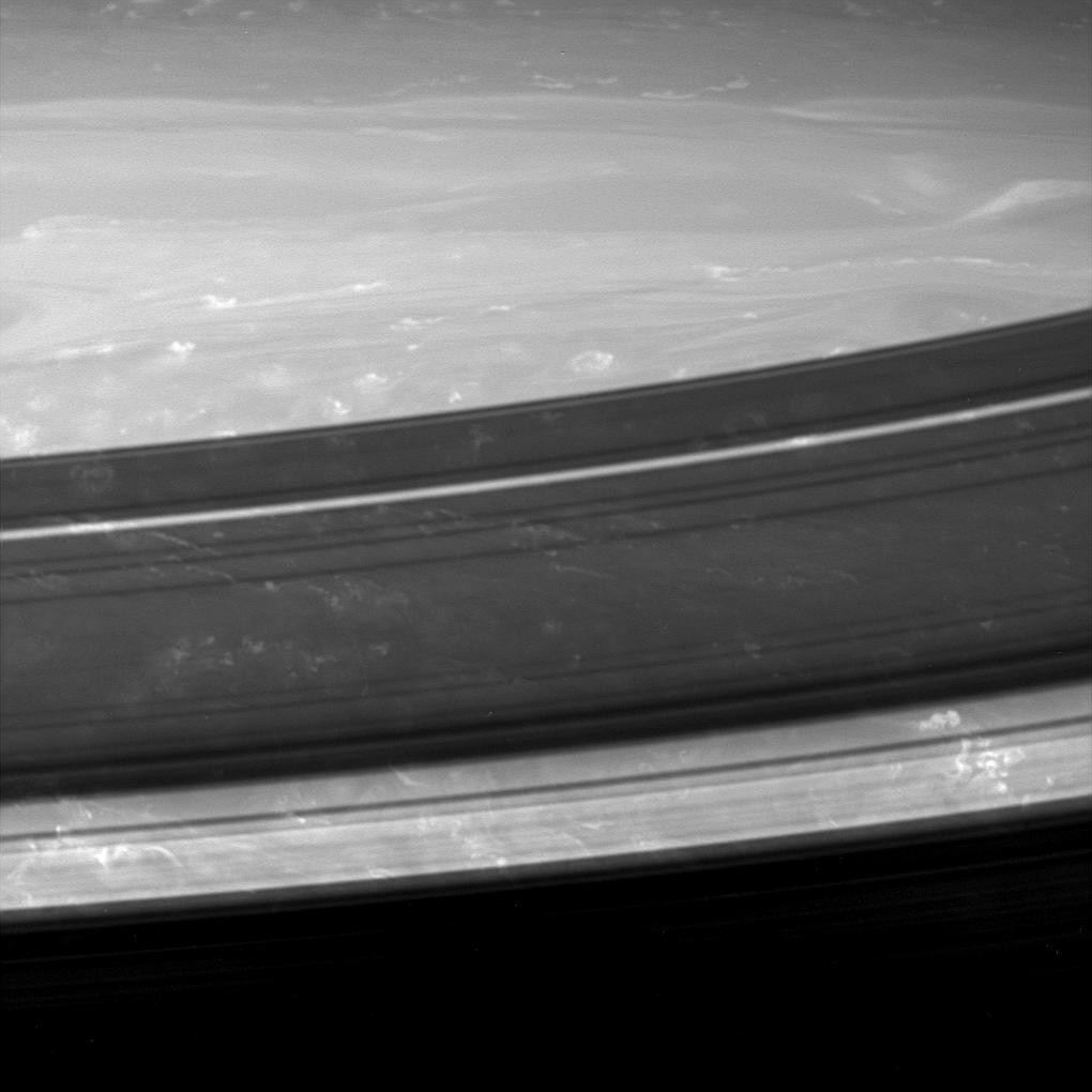Close-up of Saturn