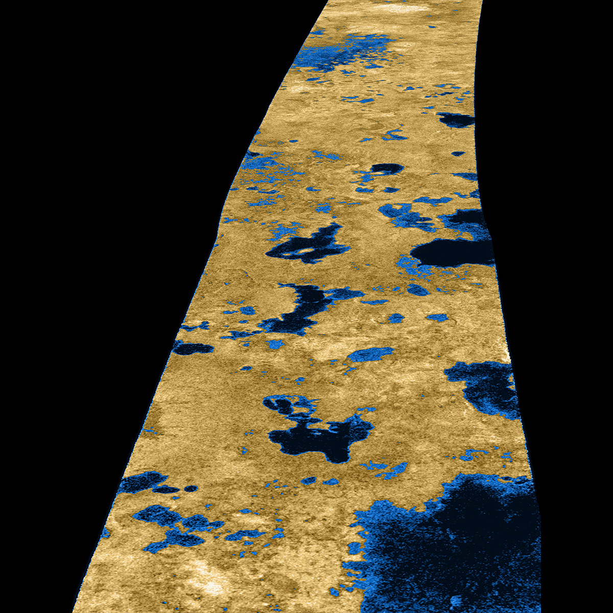 The existence of oceans or lakes of liquid methane on Saturn's moon Titan was predicted more than 20 years ago. 