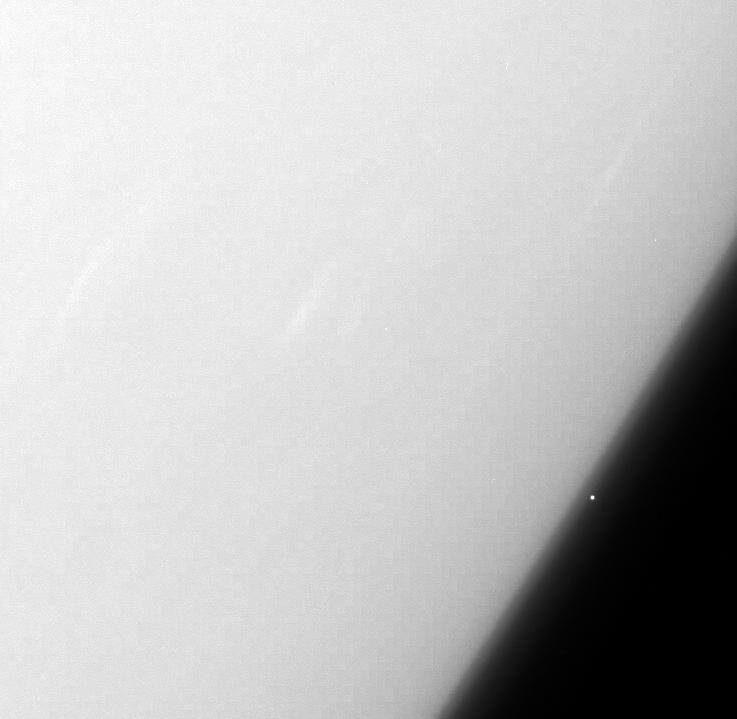 A star near Saturn