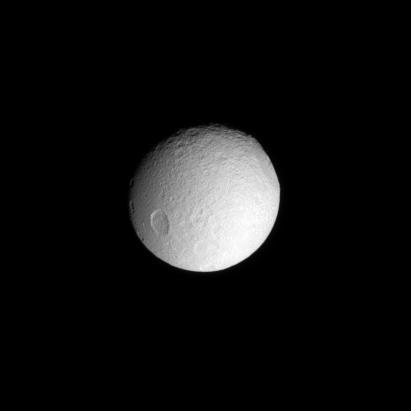 Saturn's moon Tethys