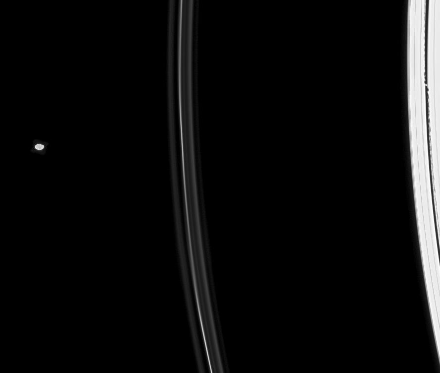 Saturn's F ring, Daphnis and Pandora