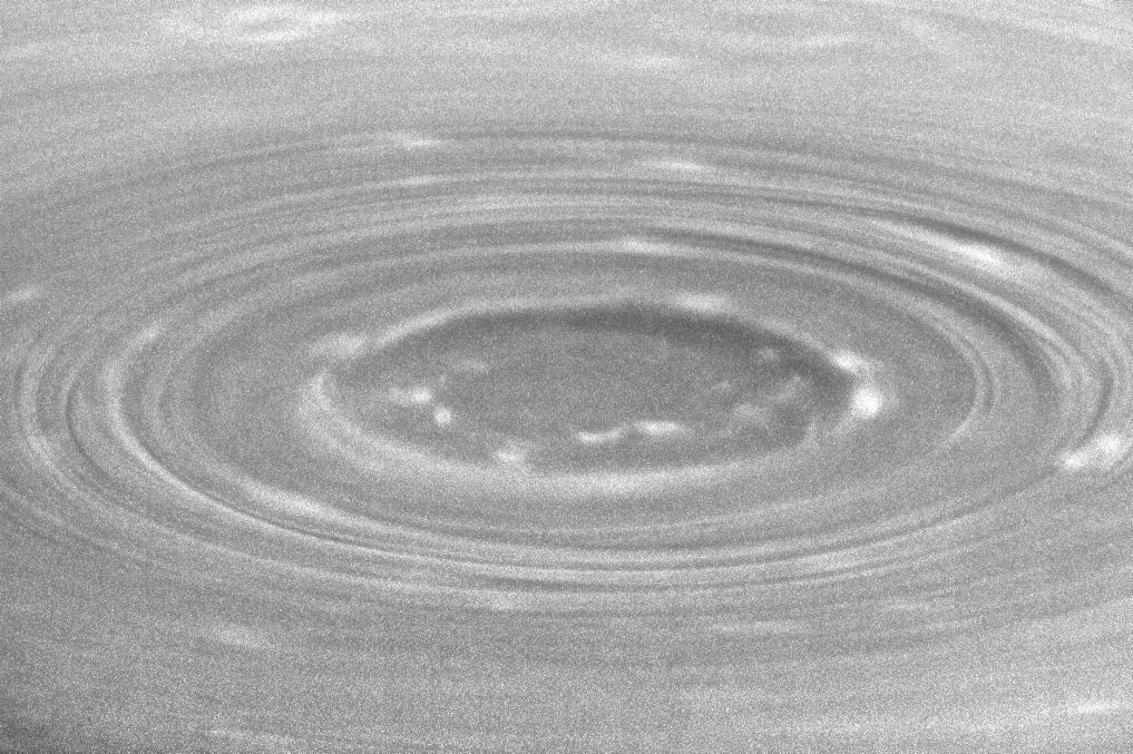 Saturn's south polar vortex