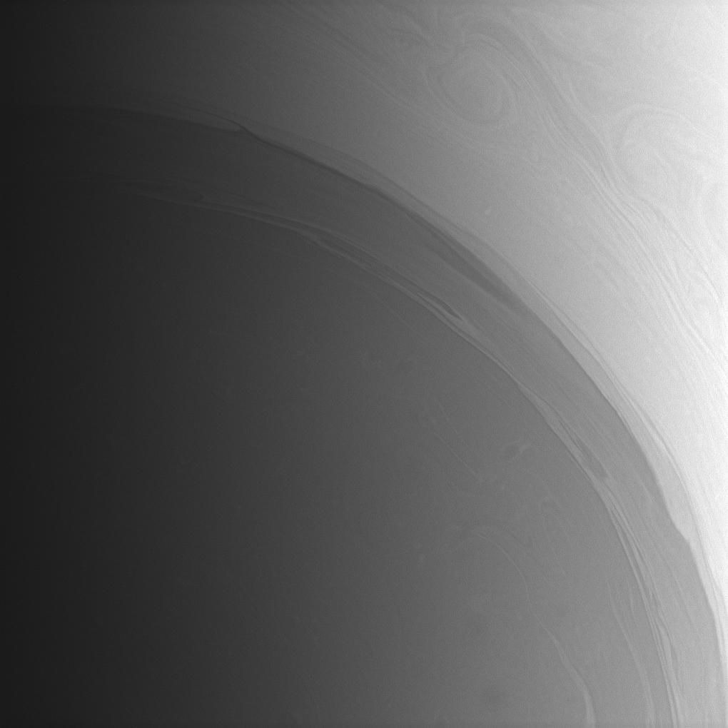 The south polar region of Saturn