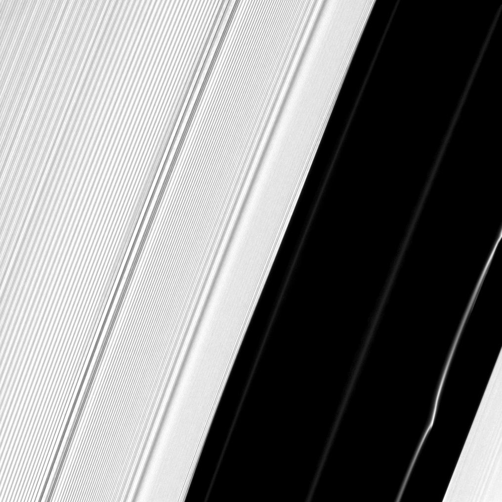 Saturn's A ring and the Encke Gap